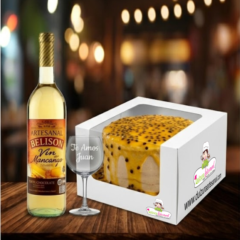 Box premium de licores artesanales y tortas temáticas personalizadas en Cali