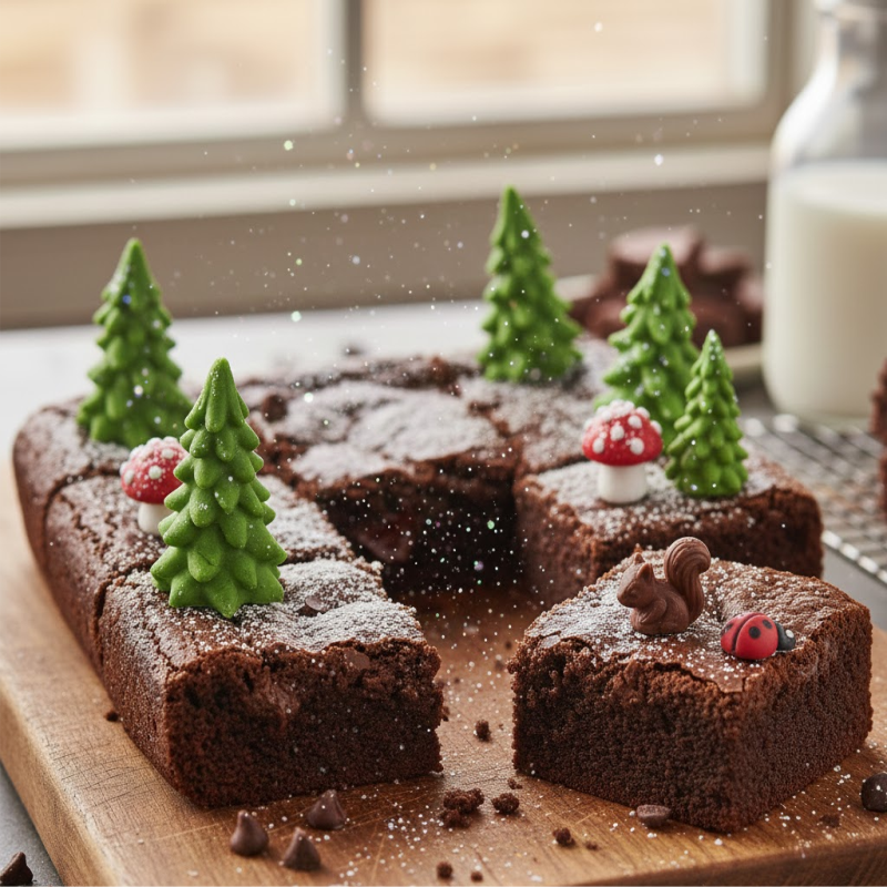 Brownies de chocolate artesanales melcochudos a domicilio en Cali